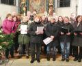 Bild: njn
Der Projektchor der evangelischen Kirchengemeinden am Steinwald sind unter anderem beim Kirchenkonzert in der Martin-Luther-Kirche.