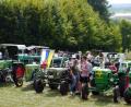 Bild: lep
Die Oldtimer der Marken Man, Fendt, Fahr, Bautz, Deutz, Mc Cormickis sind nicht nur Hingucker, sondern wecken auch Erinnerungen. Bei der Sternfahrt nach Kirchenthumbach werden die "Dieselrößer" präsentiert.