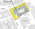 Grafik: NT/Kuchenreuther
So sieht der Bebauungsplan für das Sondergebiet "Hotelneubau Stadtplatz" aus.