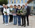 Bild: akp
Strahlende Gesichter gab es zum Schulstart an der Doktor-Eisenbarth-Mittelschule. Rektor Werner Winderl (rechts) und Konrektor Rudi Schneider (links) freuten sich, die „Neuen“ an der Schule begrüßen zu dürfen und wünschten ihnen einen guten Start in das kommende Schuljahr.