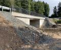 Bild: sm
Die neue Brücke in Buch ist nahezu fertig gestellt und wieder befahrbar.