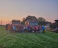 Bild: exb/Feuerwehr Kulmain
Auch heuer trafen sich die Brandschützer aus Immenreuth und Kulmain auf der Ranch von Ludwig Bayer, um ihr Grenzfest zu feiern.