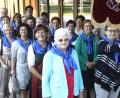 Bild: Hirsch
Die Mitglieder des Frauenbundes Schwarzenfeld feierten am Sonntag das 100-jährige Bestehen des Zweigvereins.