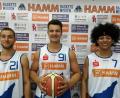 Bild: pta
Die drei Neuzugänge der Hamm Baskets: (von links) Lazlo Jahrdörfer, Philipp Wagner und Joshua Perdue.