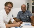 Bild: ge
Stefan Thar (links) und Peter Ehm stellten die Ziele der FWU für den Kommunalwahlkampf 2020 vor.