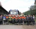 Bild: tu
Die Mitglieder beider Löschgruppen freuen sich mit den Schiedsrichtern und den Vertretern der Feuerwehr und der Stadt über die guten Leistungen.