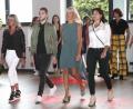 Bild: Hirsch
Selbstbewusst bewegten sich die Bewerber beim Model-Casting über den Laufsteg der Tanzschule Theuerl.