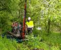 Bild: Hösamer
Die Tennet beginnt nun auch in Schwarzenfeld mit Probebohrungen zur Baugrunduntersuchung für den Ostbayernring. In Schwandorf (Bild) liefen die Maßnahmen bereits im Mai
.