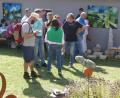 Bild: arw
Bild und Steinarbeiten waren im Garten von Klaus Kuran zu bewundern