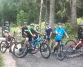 Bild: es
In erster Linie waren es Buben, die im Gelände eine Herausforderung mit einem Mountain-Bike suchten.