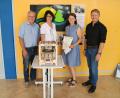 Bild: exb
Johann Vollath, Hannelore Reil-Heining, Anne Bräuer und Lothar Mauel (von links).