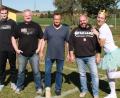 Bild: fjo
Fabian und Stefan Liebl (Zweiter und Dritter von links) holen den Sieg vor Martin Wappmann (Zweiter von rechts) und Andreas Zeitler (Mitte).
