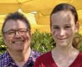 Bild: exb
Janine Herbst und ihr Trainer Benno Elefant.