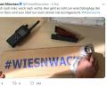 Bild: Twitter/Polizei München
Die Polizei twittert vom Oktoberfest.