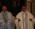 Bild: Zintl
Die Bischöfe Rudolf Voderholzer und Tomáš Holub beim Festgottesdienst in Maria Kulm.