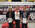 Bild: exb
Die Gold-Athleten des KSC II Amberg (von links): Gabi Hirner, Manuela Horst und Dominik Bogensperger.