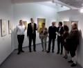 Bild: Matthias Kuhn
Die Ausstellung im Egerland-Kulturhaus eröffneten (von links) Janis Große-Wöstmann, Pablo Schindelmann, Beate Roth, Horst Geißel, Volker Dittmar, Ute Ewering und der stellvertretende Bundesvüarstäiha Günther Wohlrab.