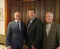 Bild: rn
Das Nominierungszeremoniell für Alexander Goller leiten (Mitte) Albert Nickl (links) und Richard Hofmann (rechts).
