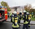 Bild: nib
Die Atemschutzträger waren bei der Übung stark gefordert.