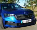 Bild: bz
Macht mächtig was her, der Skoda Scala. Nichts erinnert mehr an den etwas glücklosen Vorgänger Rapid Spaceback.