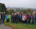 Bild: gi
Die Fußwallfahrt der Pfarrei Moosbach führt die Pilger durch die herbstliche Landschaft nach Pleystein.