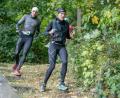 Bild: Tobias Pirzer
Claudia Mai (rechts) auf der Laufstrecke.
