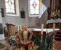 Bild: hzi
Bunt präsentiert sich der Thurndorfer Altar mit den Erntegaben.