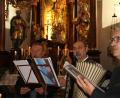 Bild: frd
Der „Murachtaler Dreigesang“ sang im Festgottesdienst eine neue Messe.