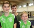 Bild: exb/Erich Kneißl
Felix Matzke, Luca Kammerl und Max Wagner (von links) qualifizierten sich für die Bezirkseinzelmeisterschaft.