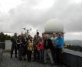 Bild: Reservistenkameradschaft Amberg/exb
Bei der Besichtigung der Radarstellung Großer Arber.