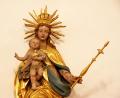Bild:  Susanne Götte
Die Mariendarstellungen in der Kirche zur Hl. Dreifaltigkeit in Freihung sind Thema des Kirchenführerworkshops