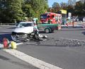 Bild: jma
Ein Trümmerfeld bedeckt die B470 nach dem Unfall.