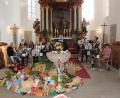 Bild: rpp
Der Erntedankgottesdienst wird vom Posaunenchor Neustadt am Kulm festlich umrahmt.