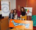Bild: e
Bei der Ausstellung (von link)s: Emma Guzik, Hanna Bittenbinder, Mandy Benndorf und Magdalena Retzer.