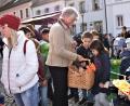Bild: rgr
Beim Grafenwöhrer Wochenmarkt wird Herbstfest gefeiert.