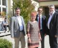 Bild: Gabi Schönberger
Ein Dreierteam führt das BSZ: Bernhard Gissibl (von links), Elke Kusche, Leitender Regierungsschuldirektor Bernhard Kleierl und Reiner Butz.