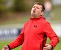 Bild: A. Schwarzmeier
Die letzten Spiele waren für Grafenwöhrs Trainer Roland Lang zum Verzweifeln. Dem Aufsteiger würde ein Dreier mal wieder gut zu Gesicht stehen.