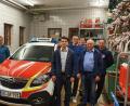 Bild: brü
Beim Ortstermin mit der Feuerwehr bzw. den First Respondern Freudenberg waren dabei (vorne, von links) Achim Kuchenbecker, Armin Daubenmerkl, Tobias Hirn, Franz Weiß und Alexander Streher sowie (hinten, von links) Stefan Götz, Thomas Baumer, Markus Donhauser und Marco Preißler.