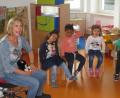 Bild: si
Sprachanimateurin Květoslava Šelbická ermöglichte den Kindern eine erste Annäherung an die tschechische Sprache.