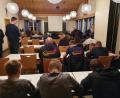 Bild: mde
Leicht rückläufig ist die Anzahl der Anwärter und der Jugendfeuerwehren beim Wissenstest. Nach 39 im Vorjahr haben diesmal 30 Nachwuchsbrandschützer teilgenommen.