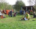 Bild: ubb
Idylle pur beim Herbstfest im Geschichtspark. Hier erfuhren die Gäste alles übers mittelalterliche Fischen.
