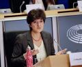Bild: Olivier Matthys
Sylvie Goulard, designierte EU-Kommissarin für den Binnenmarkt, beantwortet Fragen während ihrer Anhörung im Europäischen Parlament. Das Europaparlament hat die Kandidatin des französischen Präsidenten Emmanuel Macron für die neue EU-Kommission abgelehnt.