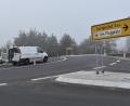 Bild: rgr
Es geht voran: Zwei der vier Dekorationen am Kreisverkehr sind bereits fertiggestellt, die anderen sind noch in Arbeit.