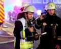 Bild: Manfred Bäumler
Koordinierung und Absprache sind unabdingbar. Schließlich müssen fast 200 Einsatzkräfte zusammenarbeiten.