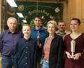 Bild: exb
Die Gewinner der Preisschießen Johann Manner, Korbinian Janz, Matthias Manner, Elfrieder Wagner, Joachim Ries (zweiter Schützenmeister) und Johanna Manner ( von links) nach der Siegerehrung