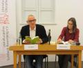 Bild: aks
Abwechselnd lasen Schriftsteller Jiří Hájíček und Übersetzerin Kristina Kallert aus "Der Regenstab".