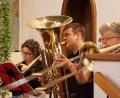 Bild: wgw
Der Posaunenchor überzeugt mit Klangfülle und vielseitigem Repertoire.