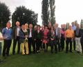Bild: exb
Die Golfspieler aus Amberg und Périgueux mit Vertretern des Freundschaftsvereins "Amis d'Amberg" nach der Siegerehrung.