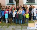 Bild: jml
Vom Kinderkirchentag bringen die 30 Teilnehmer und ihr Betreuerteam interessante und spannende Erlebnisse mit nach Hause.