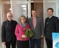 Bild: hme
Tobias Forster (Zweiter von rechts) tritt zur Wahl an. CSU-Ortsvorsitzender Dieter Schwab (von links), Michaela Forster und Stephan Oetzinger unterstützen die Kandidatur.